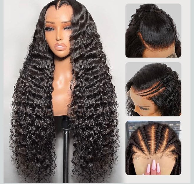 Water wave human hair