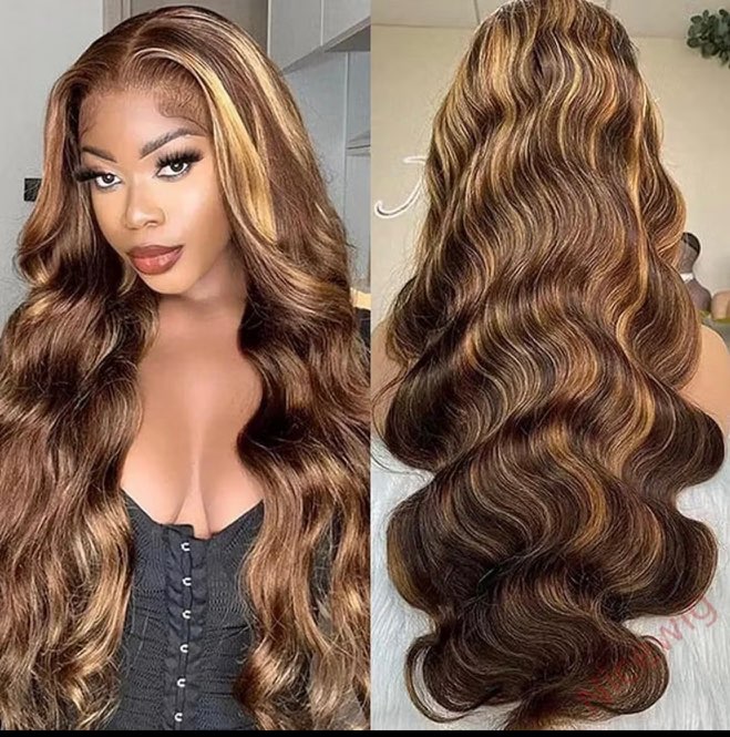 Honney blonde ombre lace front