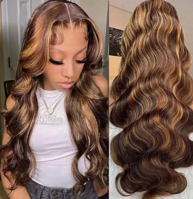Honney blonde ombre lace front