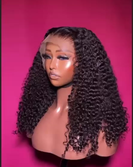 Burmeuse curly lace front